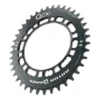 Rotor QCX1 BCD 110x5 Cyclocross Aero Chainring Black