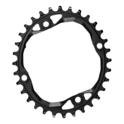 Absolute Black AbsoluteBLACK 104 BCD Oval Chainring With Integrated 32D Thread Black