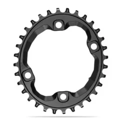 Absolute Black AbsoluteBLACK Oval Chainring Shimano XT M8000/MT700 Assymetrical For Shimano HG+ 12SPD