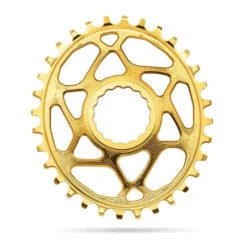Absolute Black AbsoluteBLACK Oval Chainring For Race Face Direct Mount BOOST 148 Gold