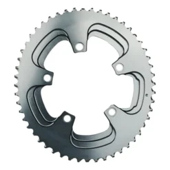 Absolute Black AbsoluteBLACK 110/4 BCD 2v 52D Oval Chainring Grey