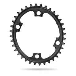 Absolute Black AbsoluteBLACK Oval Crankset 110/4 BCD 2s For Shimano Black