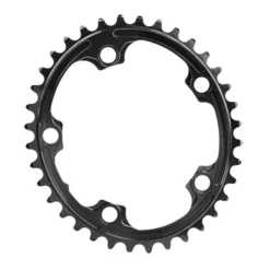 Absolute Black AbsoluteBLACK Oval Inner Chainring 110 BCD 2x For SRAM Black