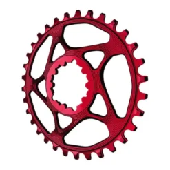 Absolute Black AbsoluteBLACK Oval Chainring For SRAM Direct Mount GXP And BB30 Red