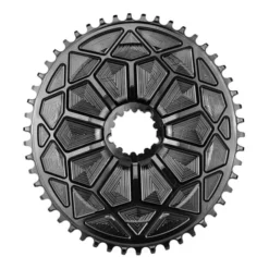 Absolute Black AbsoluteBLACK 50D Aero Oval Chainring For SRAM Direct Mount Black 