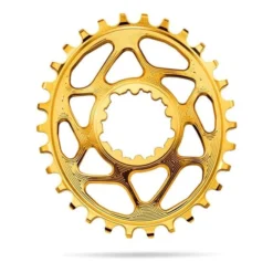 Absolute Black AbsoluteBLACK Oval Chainring For SRAM Direct Mount BOOST 148 3 Mm Gold