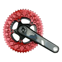 Absolute Black 110/5 BCD 2v Oval AbsoluteBLACK Plate Red