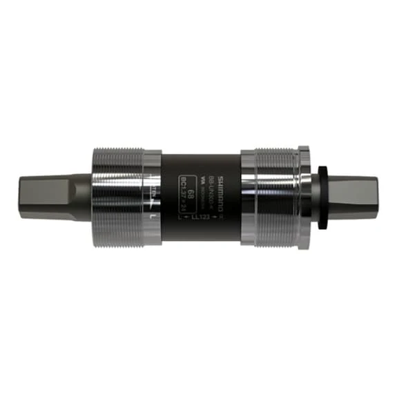 Bottom Bracket Axle Shimano BSA 118mm/68mm BB-UN300 Square Chaincase