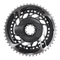 SRAM Red AXS Chainring With Potentiometer 56/43D Direct Mount + SRAM Red AXS Front Derailleur Kit Grey